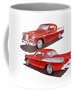 Studebaker Classic Car Coffee Tea Beverage Mug Cup 20B053